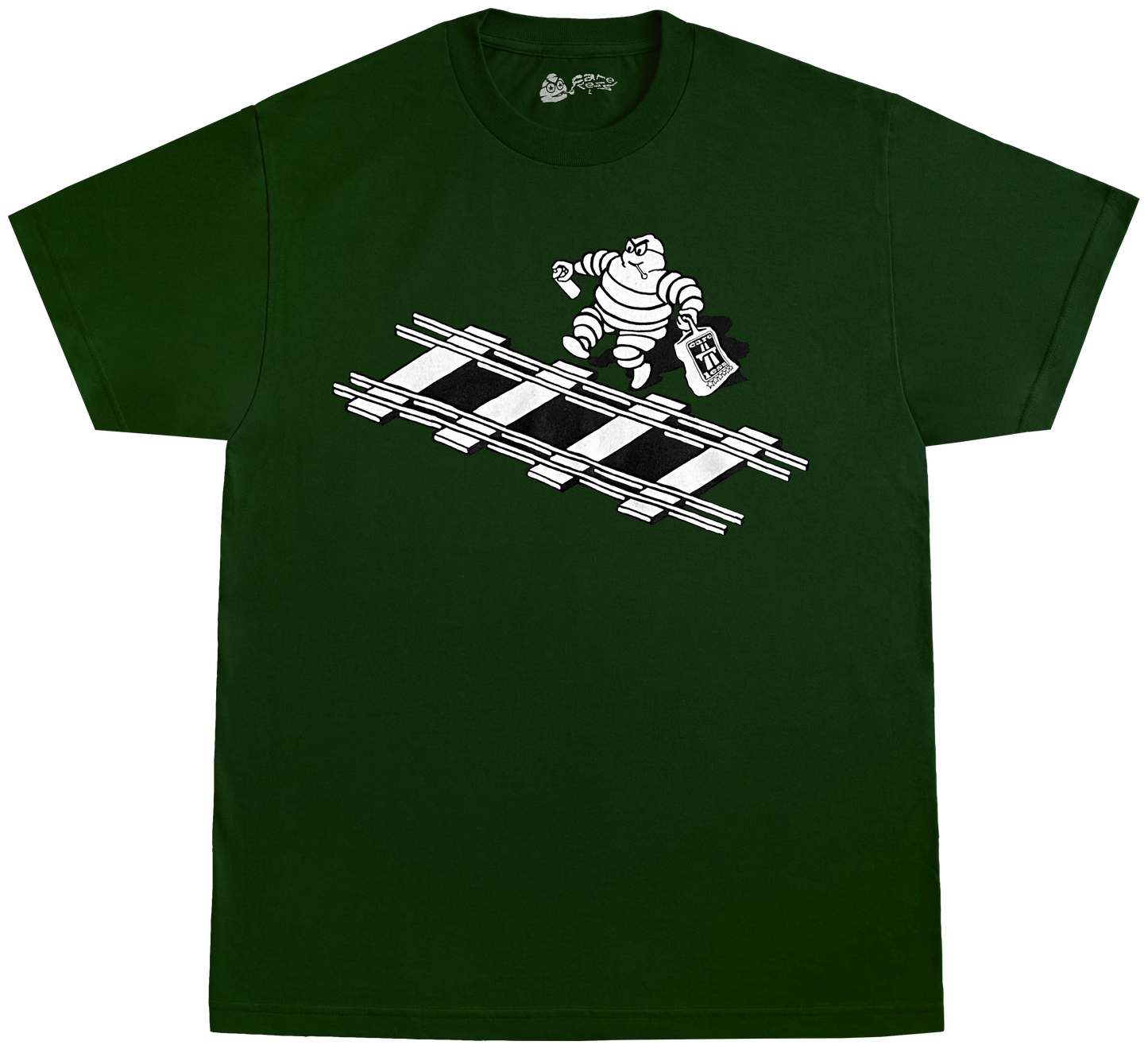 TRACK STEPPER SHIRT - GREEN