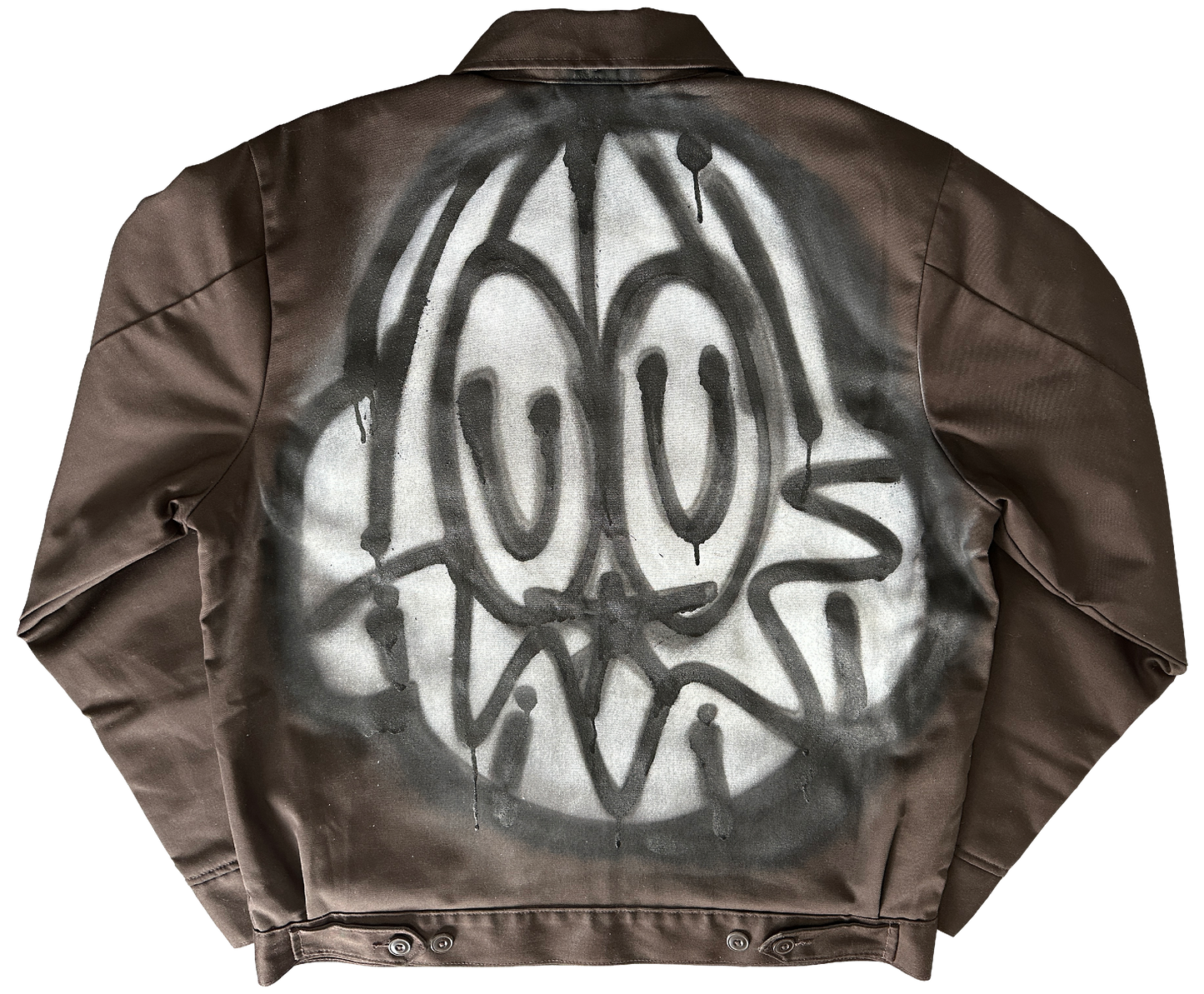 PESTE X Care Less - Work Jacket - WHITE SKIMASK - L